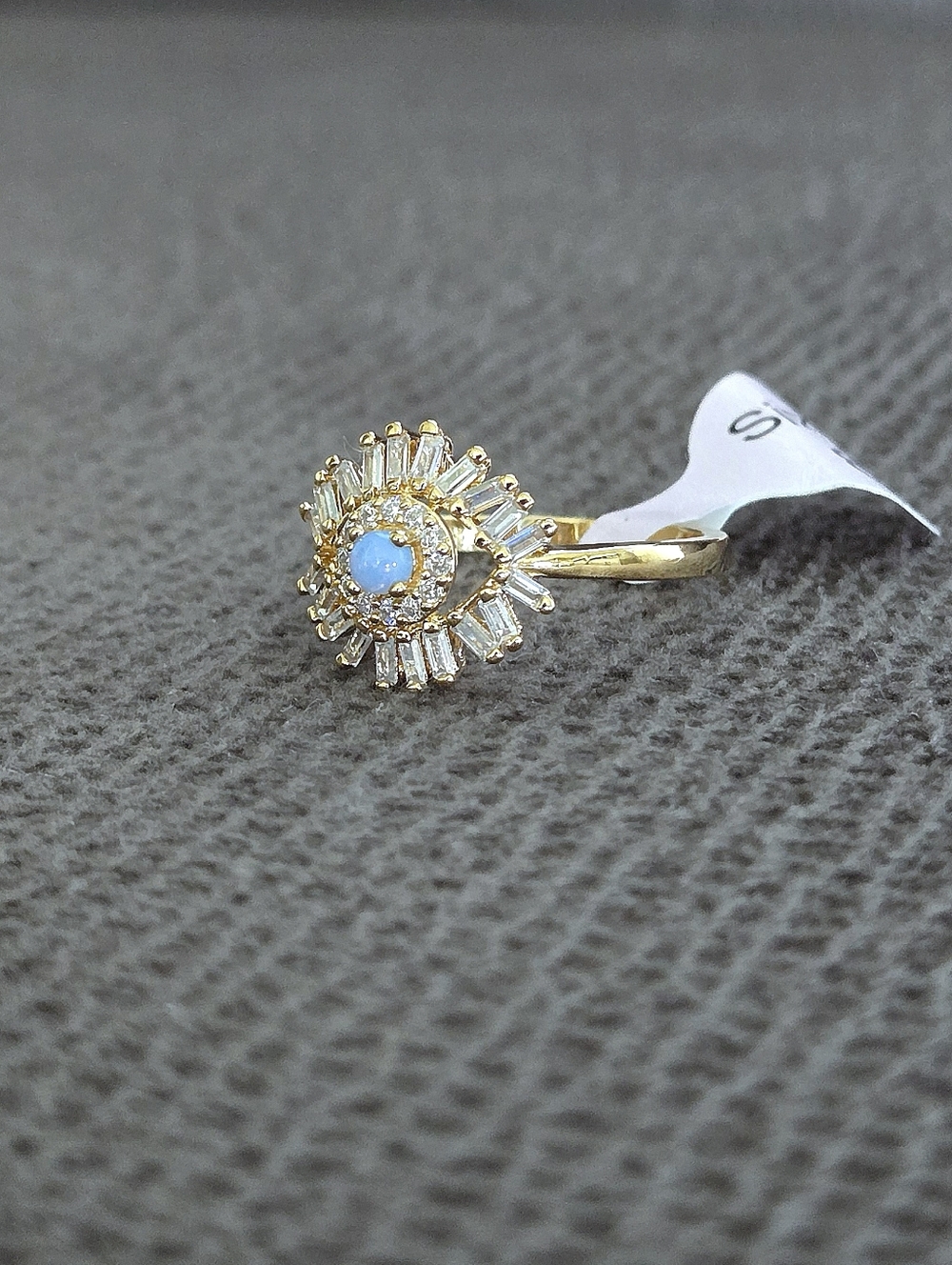 Rachel Zoe Evil Eye🧿 with Eyelashes Ring💍 - Picture 3 of 16